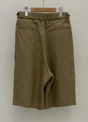 【WYTE】クラフトリネンアーティザナルショートトラウザーズ/11-11961