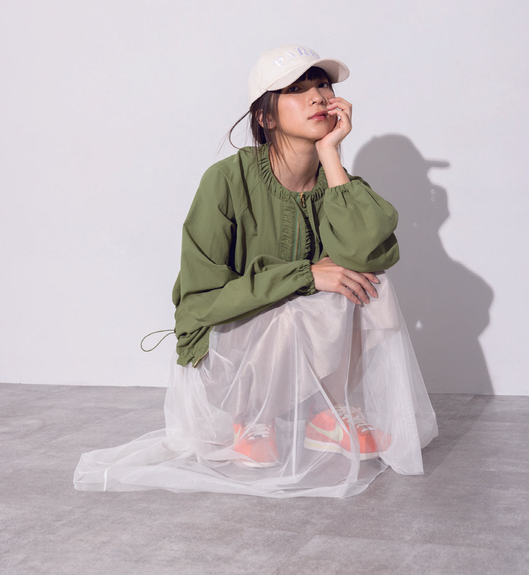 【MARGAUX VINTAGE】PARISキャップ/MG CP-26030-S