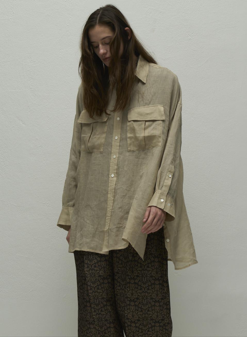 【WYTE】クラフトラミーサイドベンツファティーグシャツ/11-12270