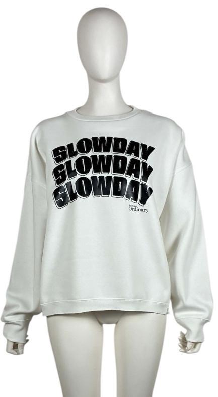 【Ordinary】"SLOWDAY "スウェットシャツ/BO26-720T