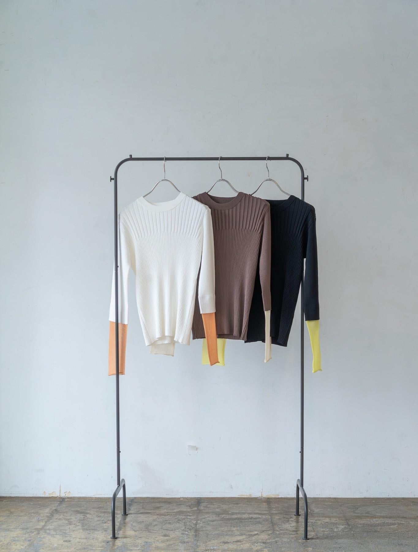 【ante aciem】シアードッキングリブプルオーバー/10267951