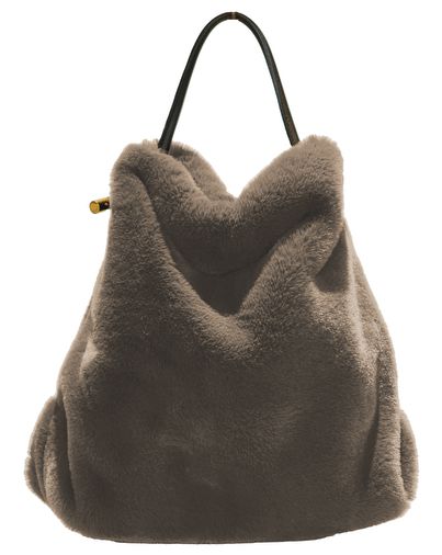 【VIOLAd'ORO】ELMO エコムートンショルダートート/V-8922