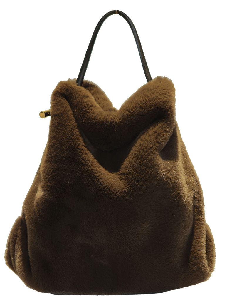 【VIOLAd'ORO】ELMO エコムートンショルダートート/V-8922