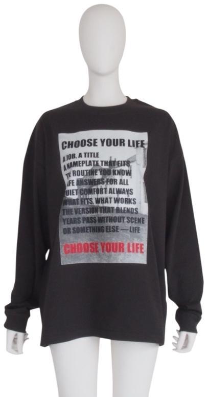 【Ordinary】"CHOOSE YOUR LIFE"LS T/BO26-631T