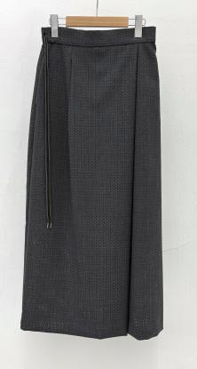 【WYTE】パンチドットボンディングタイトスカート/11-12650