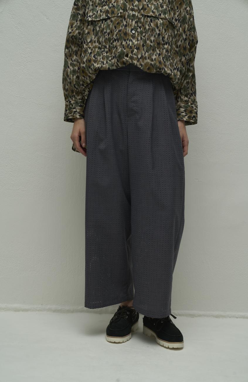 【WYTE】パンチドットボンディングワイドトラウザーズ/11-12660