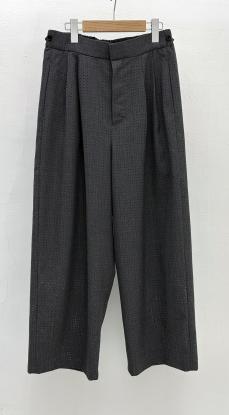 【WYTE】パンチドットボンディングワイドトラウザーズ/11-12660