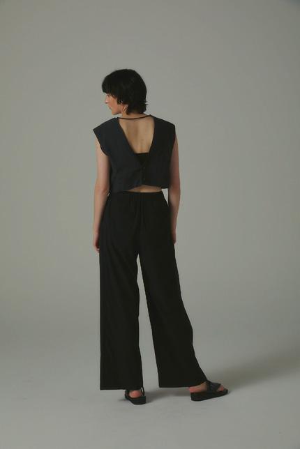 【ANGELINA】デニムギャザーパンツ/26163-9082P