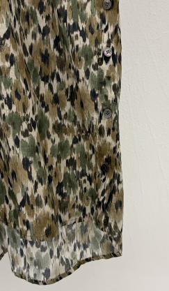 【WYTE】DEVEAUXプリントサイドベンツファティーグシャツ/11-12770