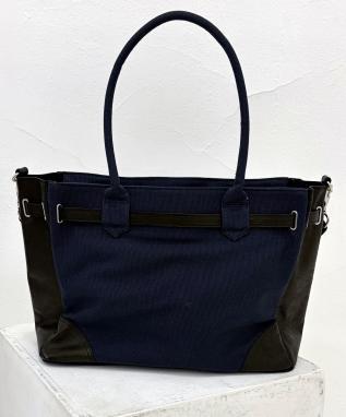 【WYTE】ペイズリーエンボスキャンバスワークボストン/11-90490