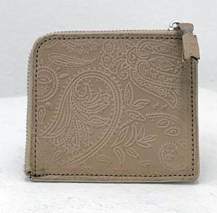【WYTE】ペイズリーエンボスコンパクトウォレット/11-90392