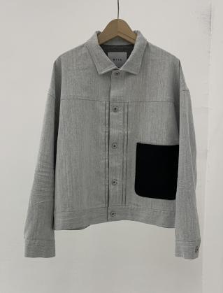 【週末限定値下げ】WYTE シャンブレーデニムジャケット ワイト WYTE】シャンブレーデニムジャケット/W-15020