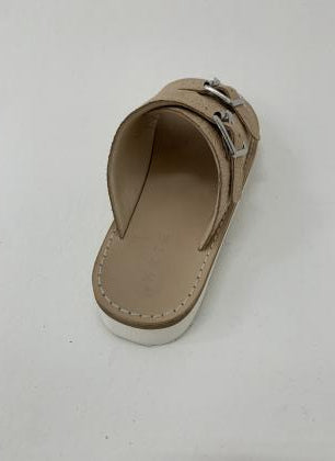 【WYTE】ペイズリーエンボスレザーサンダル/11-90390