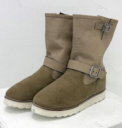 【WYTE】ペイズリーエンボスハイブリットエンジニアブーツ/12-90090