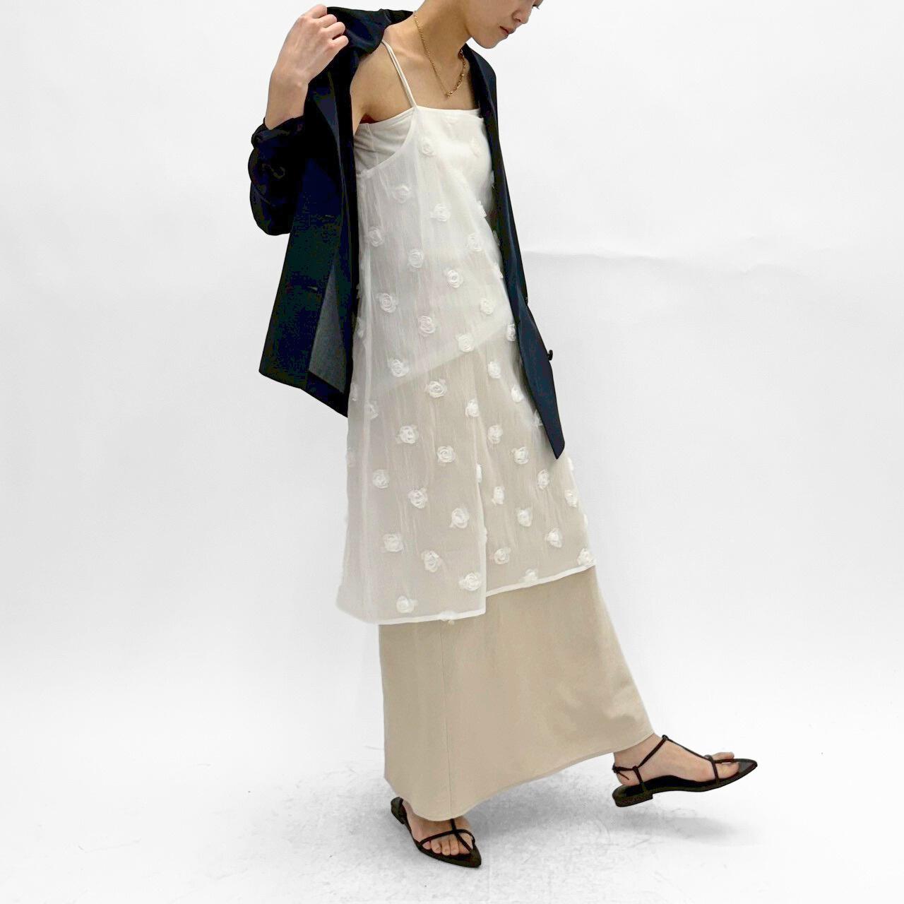 【cafune】ドライタッチシアーテーラードジャケット/25407