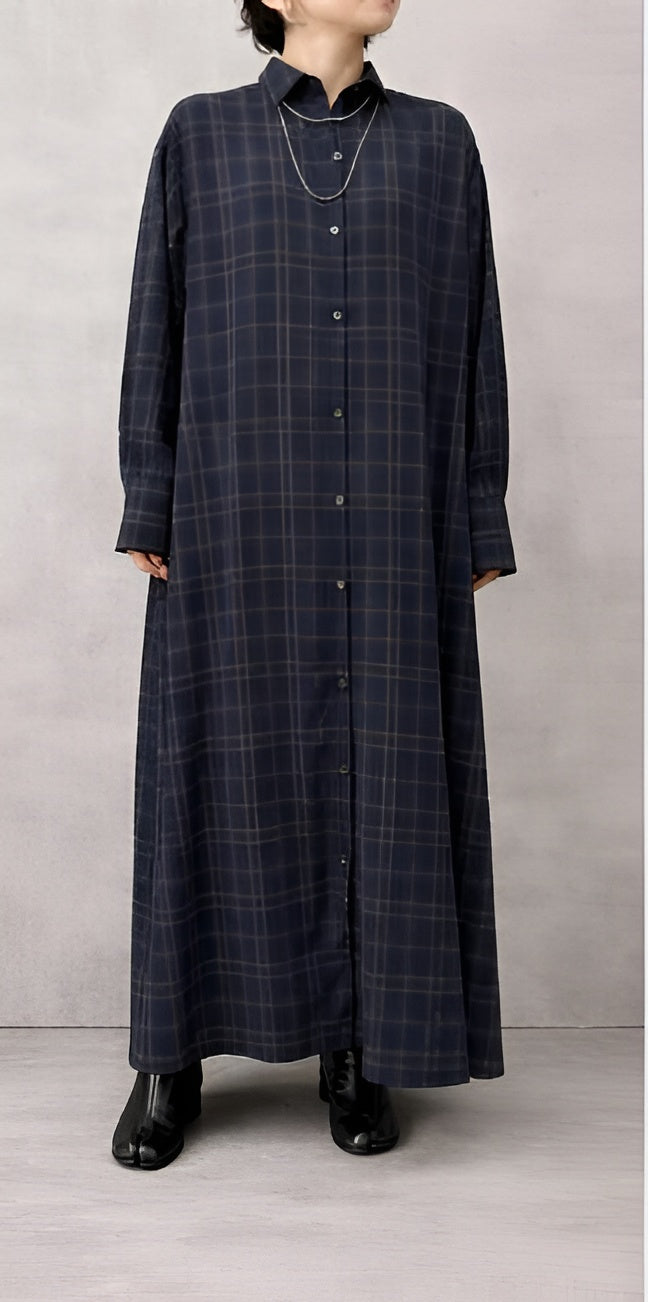 【siro de labonte】ロングシャツワンピース/R643306