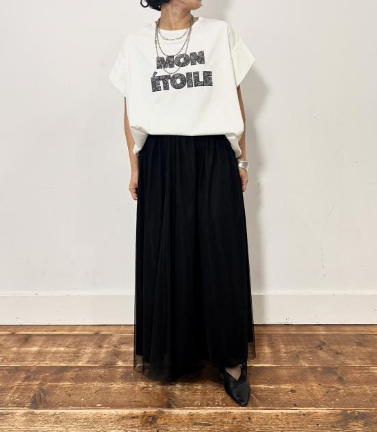 【siro de labonte】MON ETOILEタックスリーブT/R623214