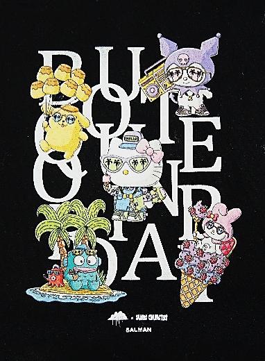 【Ordinary】Ordinaryミーツスリーアーティストコラボレーションズ ランダムタイポTシャツ/BO26-541T