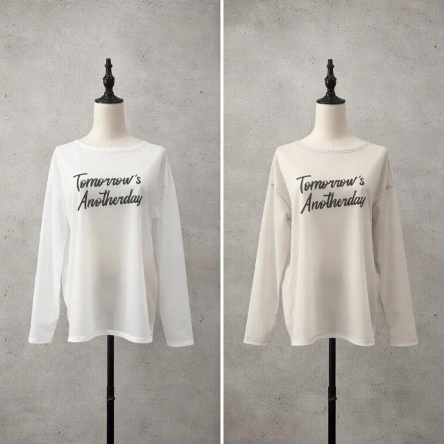 【siro de labonte】シアーL/S　Tシャツ/R643210