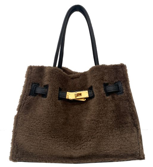 【VIOLAd'ORO】ELMO Wフェイスエコムートントートバック/V-8782