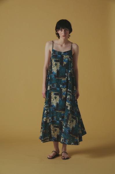 【ANGELINA】チェックプリントキャミワンピース/26163-2077WC