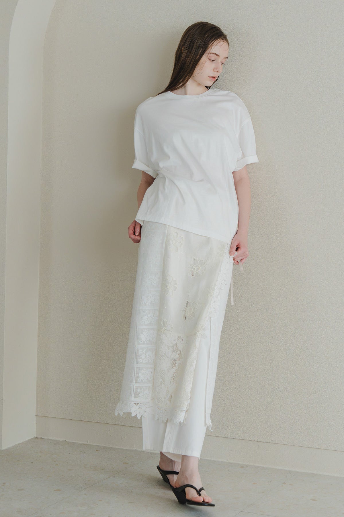 【WHYTO.】2wayプリントT "ranch"/WHT27HCS4035
