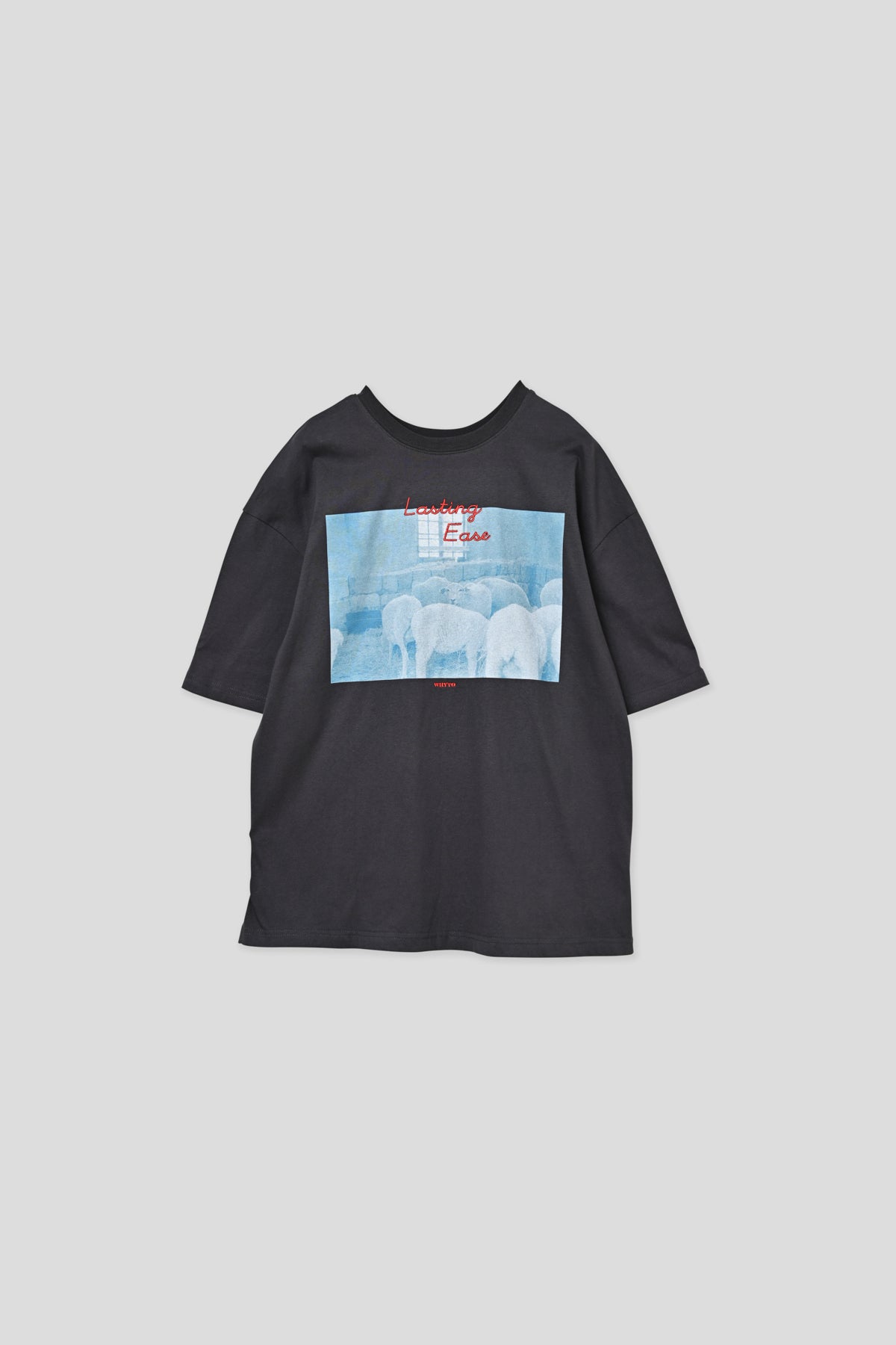 【WHYTO.】2wayプリントT"sheep"/WHT27HCS4025