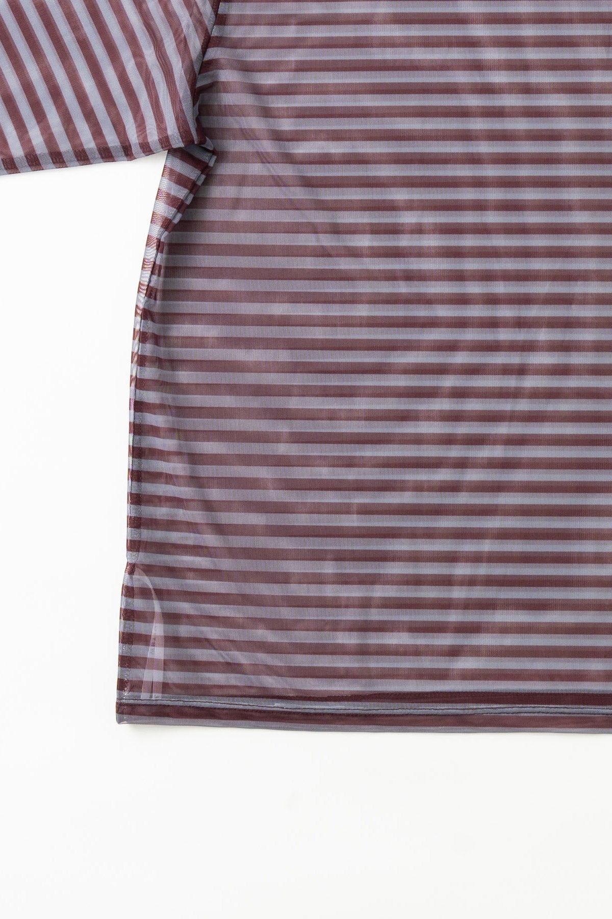 【WHYTO.】シアーボーダーT/WHT27HCS4034