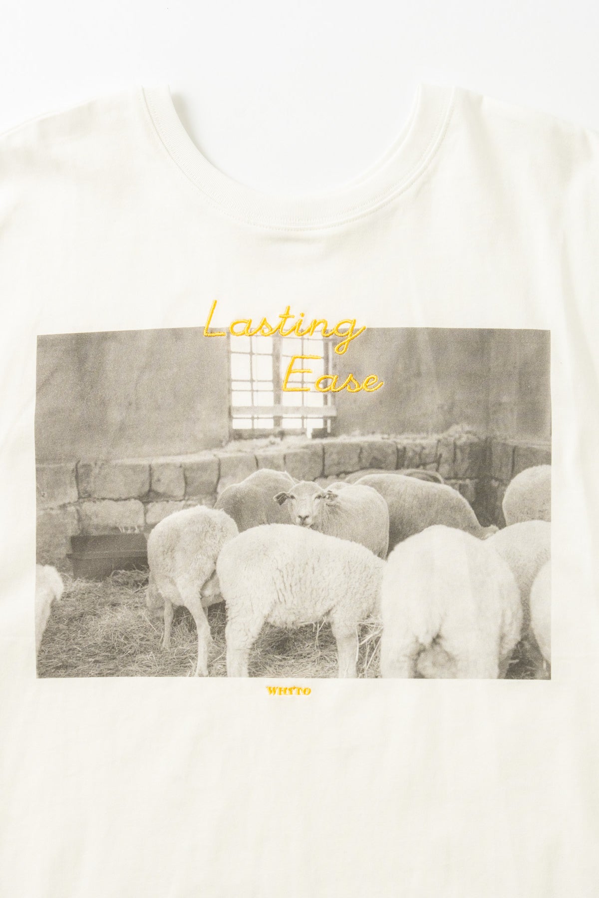 【WHYTO.】2wayプリントT"sheep"/WHT27HCS4025