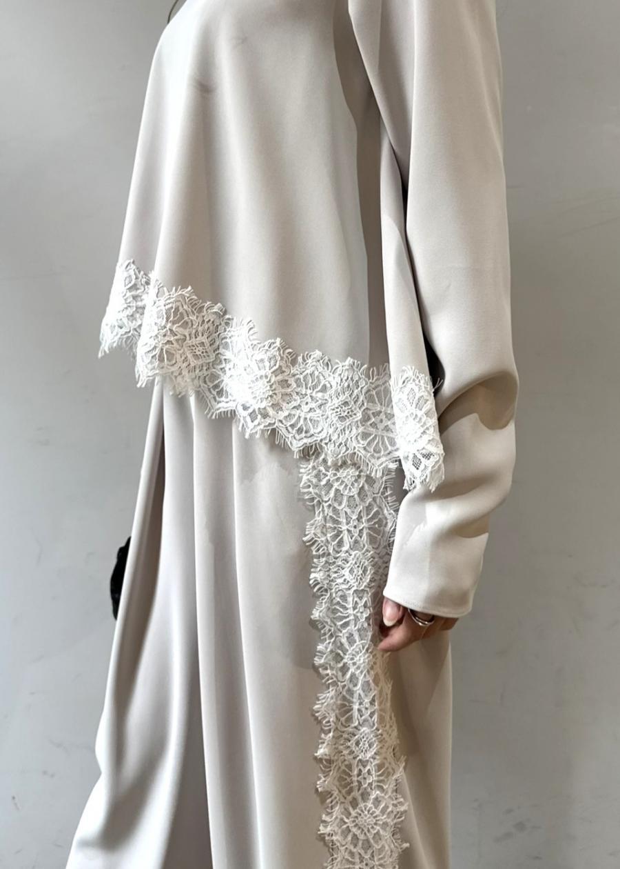 【anana】サイドレースハイウエストストレートパンツ/a96-005