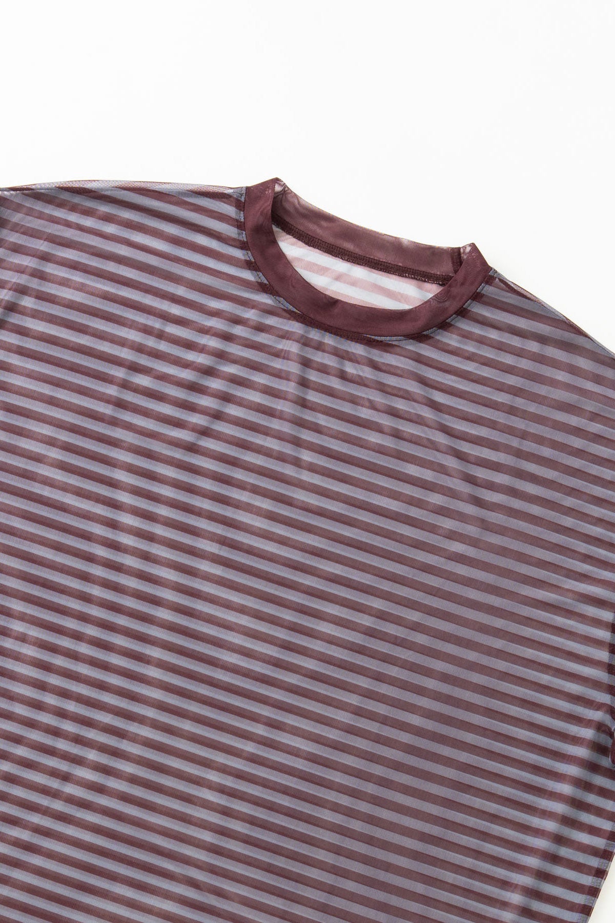 【WHYTO.】シアーボーダーT/WHT27HCS4034