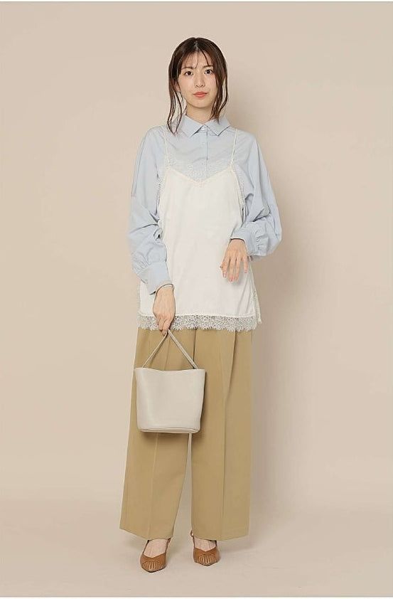 【story.】レザーネステッドワンショルダーS/3A-1900-4