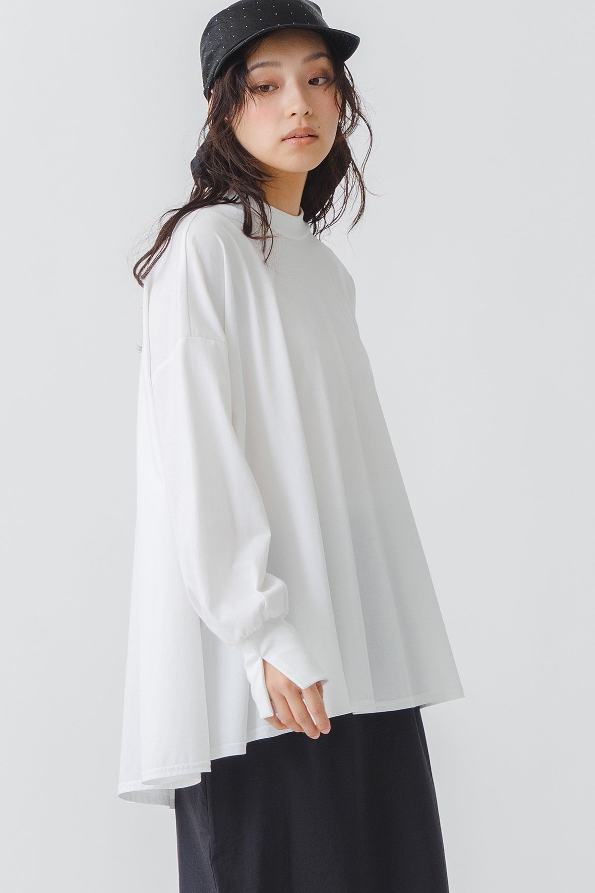 【WHYTO.】AラインフレアT/WHT26HCS4009
