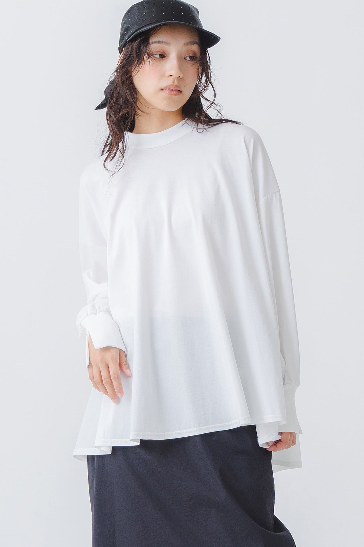 【WHYTO.】AラインフレアT/WHT26HCS4009