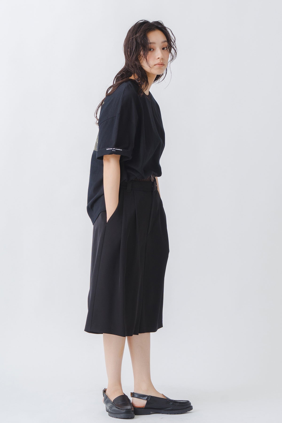 【WHYTO.】2wayプリントT "ranch"/WHT27HCS4035